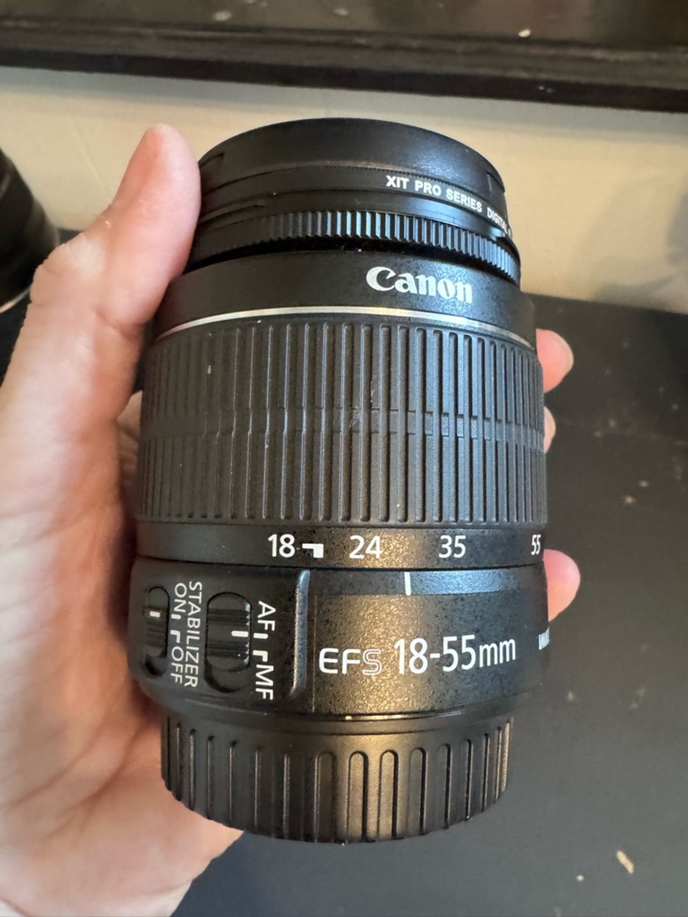 Canon EFS 18-55mm Zoom Lens - Black